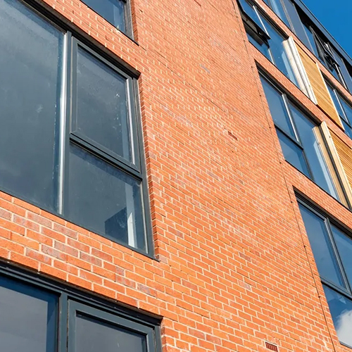 Detailed Russet Mixture brickwork