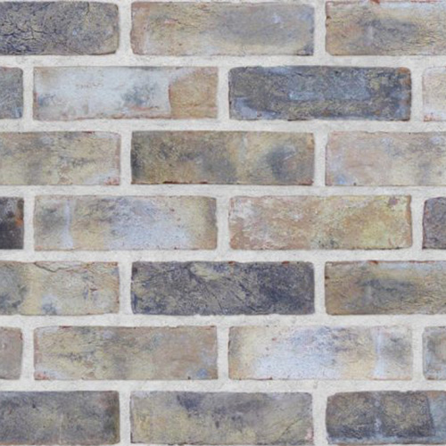 Close up of a wall of Compton Weathered bricks