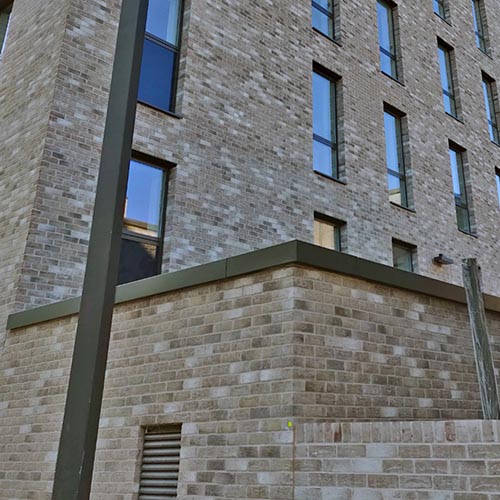 Bromo Fuji Blend bricks around some windows on a commercial property