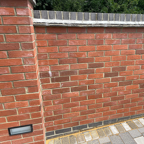 Detailed Cromer Red Multi brickwork