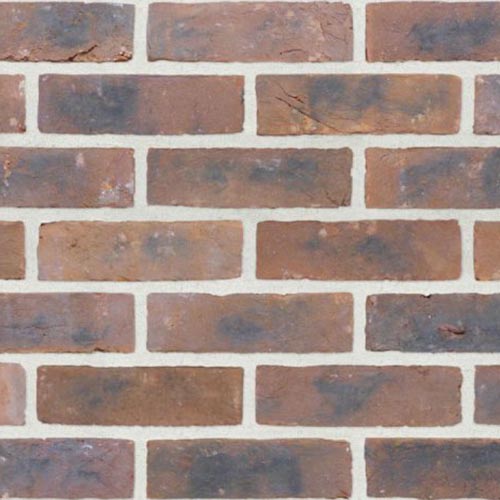 Close up of a wall of Light Weathered bricks