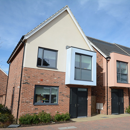 Residential property with a Betley Cottage Blend panel