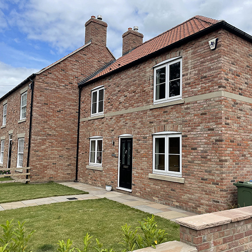 An Old Fulford Blend brick house