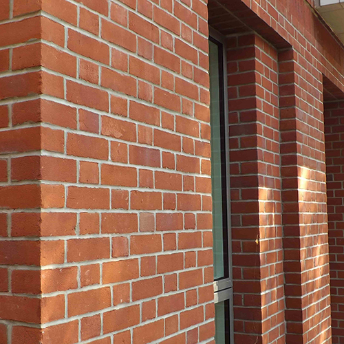 Detailed image of Plumstead Orange bricks