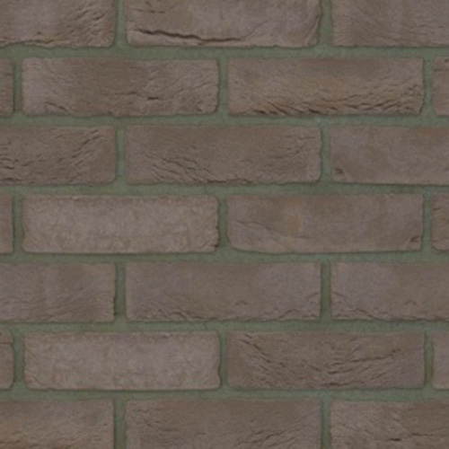 Close up of a wall of Egaal Grey bricks