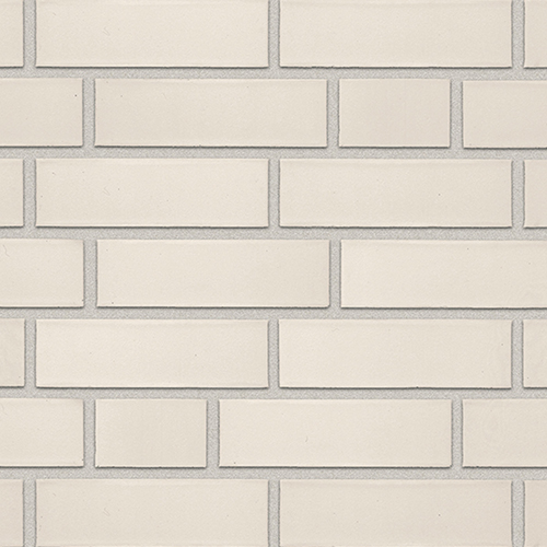 Close up of a wall of Oslo Pearl and White Smooth bricks
