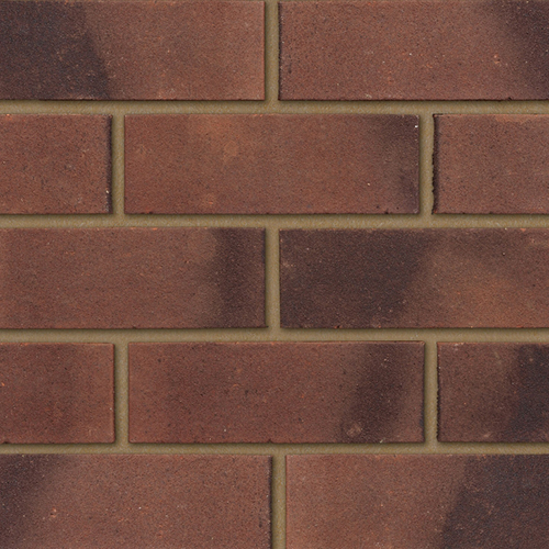 Close up of a wall of Border Weathered bricks