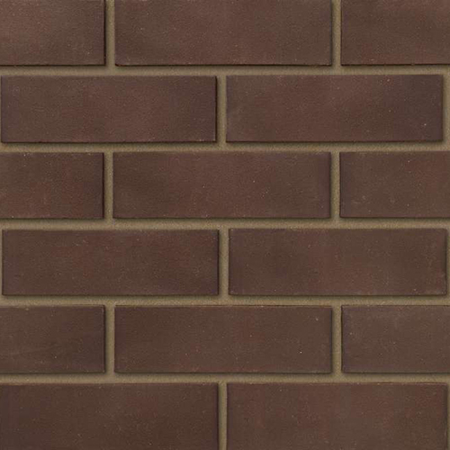 Close up of a wall of Holbrook Sandfaced Dark bricks
