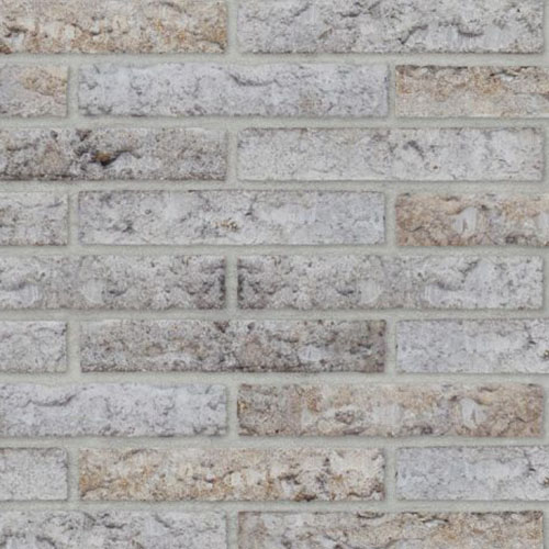 Close up of a wall of Atlantis One bricks
