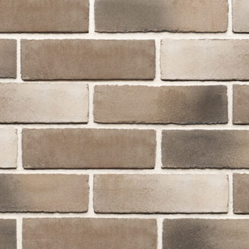 Close up of a wall of Fubro Stock bricks