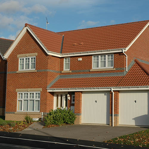 A Hadrian Red brick house