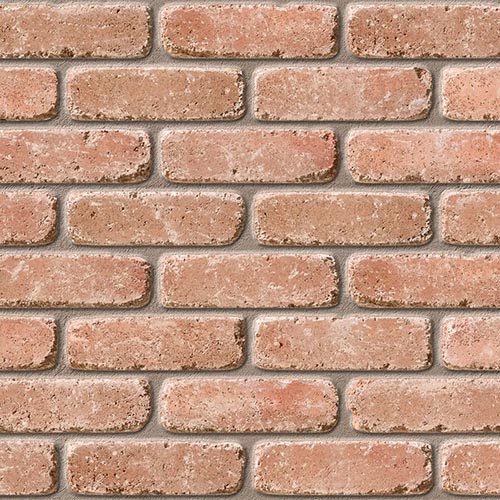 Close up of a wall of Waddon Vintage Stock bricks