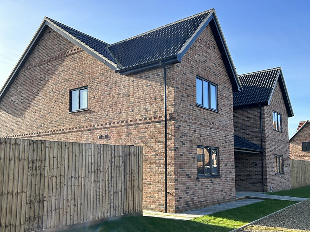 A house built from Audley Antique bricks