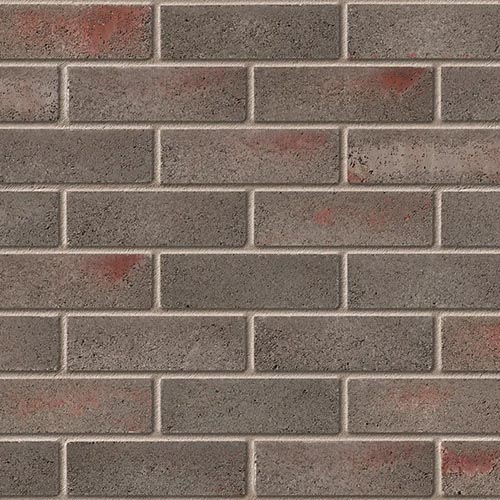 Close up of a wall of Thamesmead Stock bricks