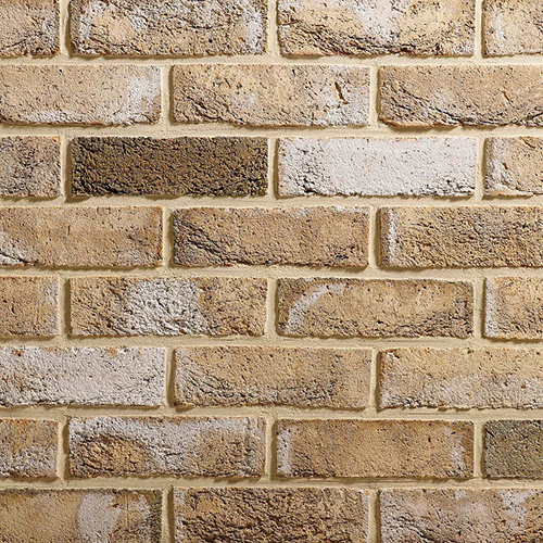 A wall of Mystique 15mm brick Slips