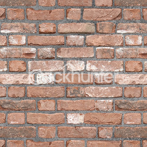 A panel of Whitby Red Multi Rustica bricks