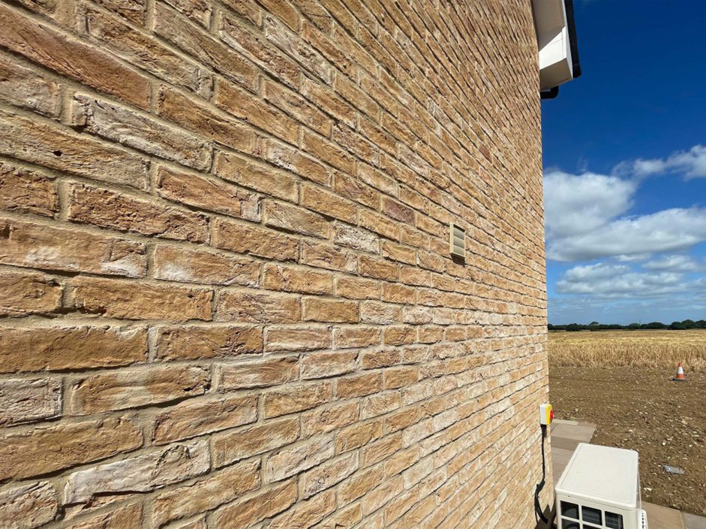 Detailed Foxton Cream Handmade brickwork