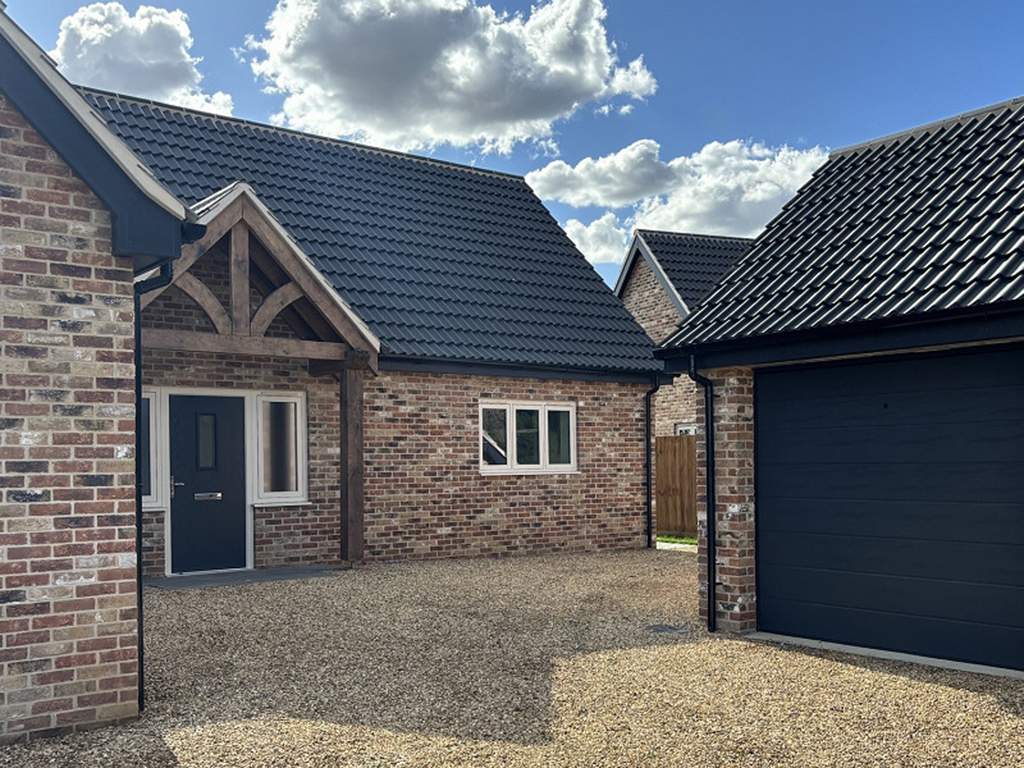 A house built using Acton Blend bricks