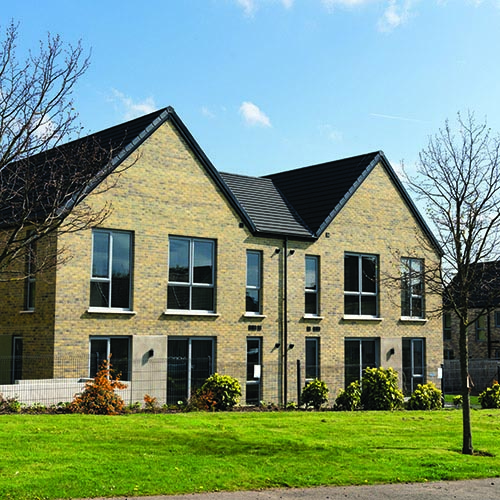 A residential property built using Ashbrooke Antique bricks
