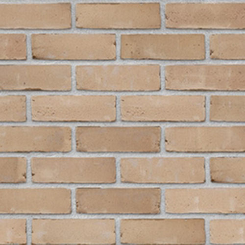 Close up of a wall of Espen bricks