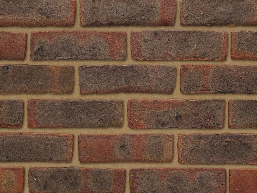 Close up of a wall of Barcombe Multi Stock bricks