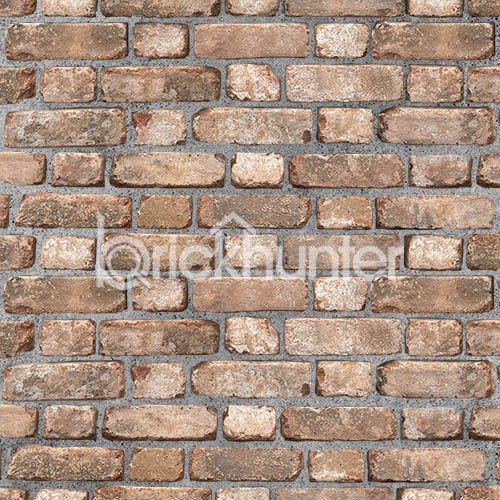 A wall of Retro Barn Stock bricks