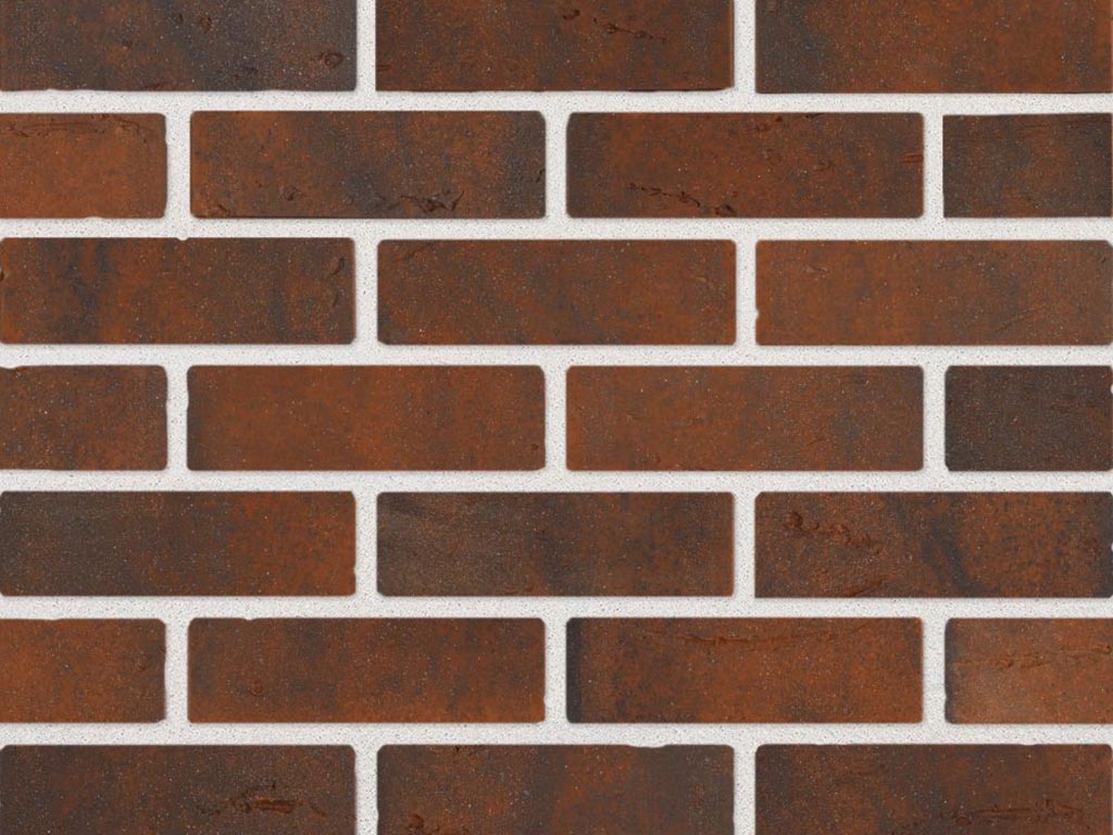 Close up of a wall of Amphion bricks