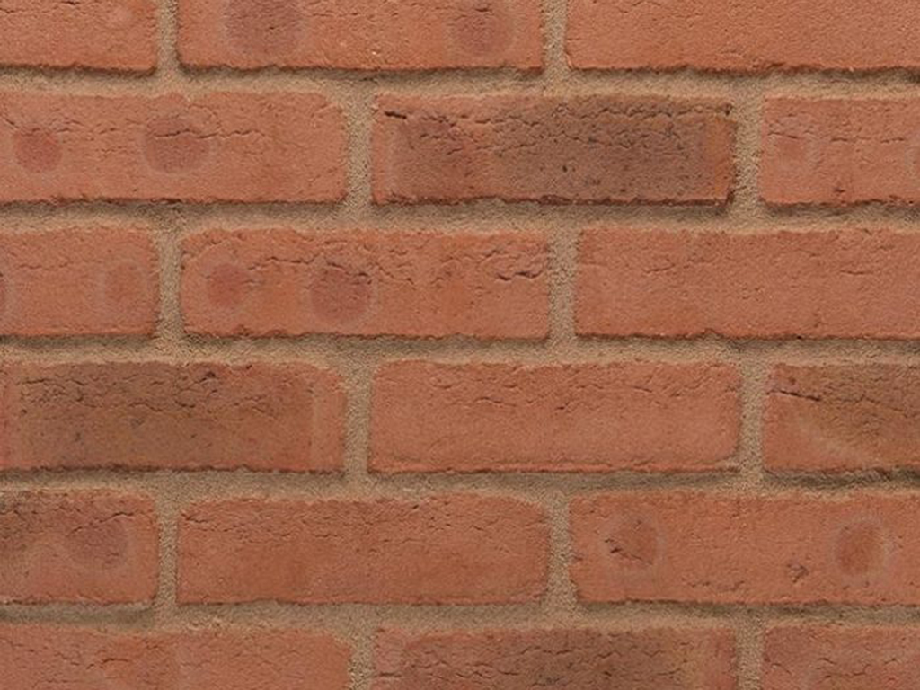Close up of a wall of Dorton Manor Stock bricks