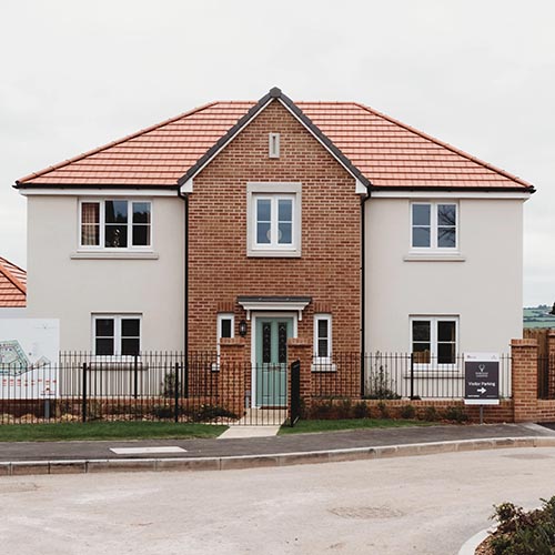 A residential property with a Scarborough Sunrise brick element