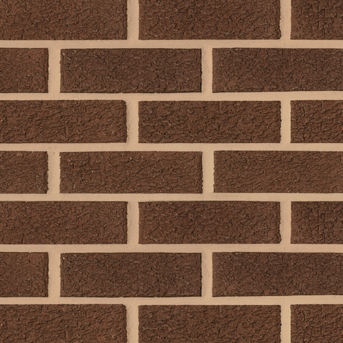 Close up of a wall of Brown Rustic bricks