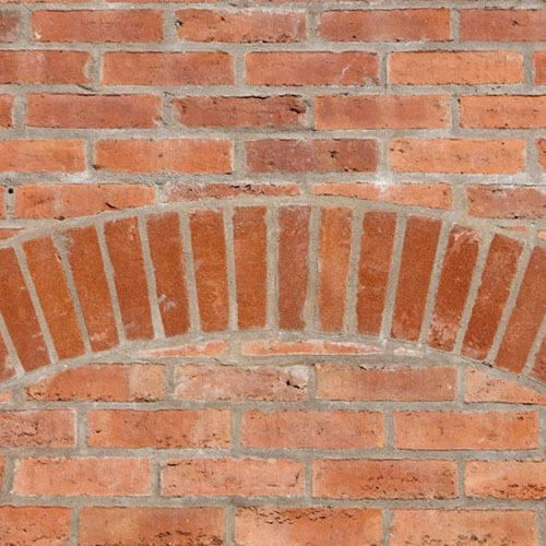 Orange Multi Gilt Stock arch detailing on a residential property