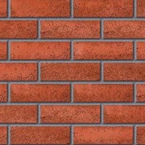 Close up of a wall of Hendon Stock bricks