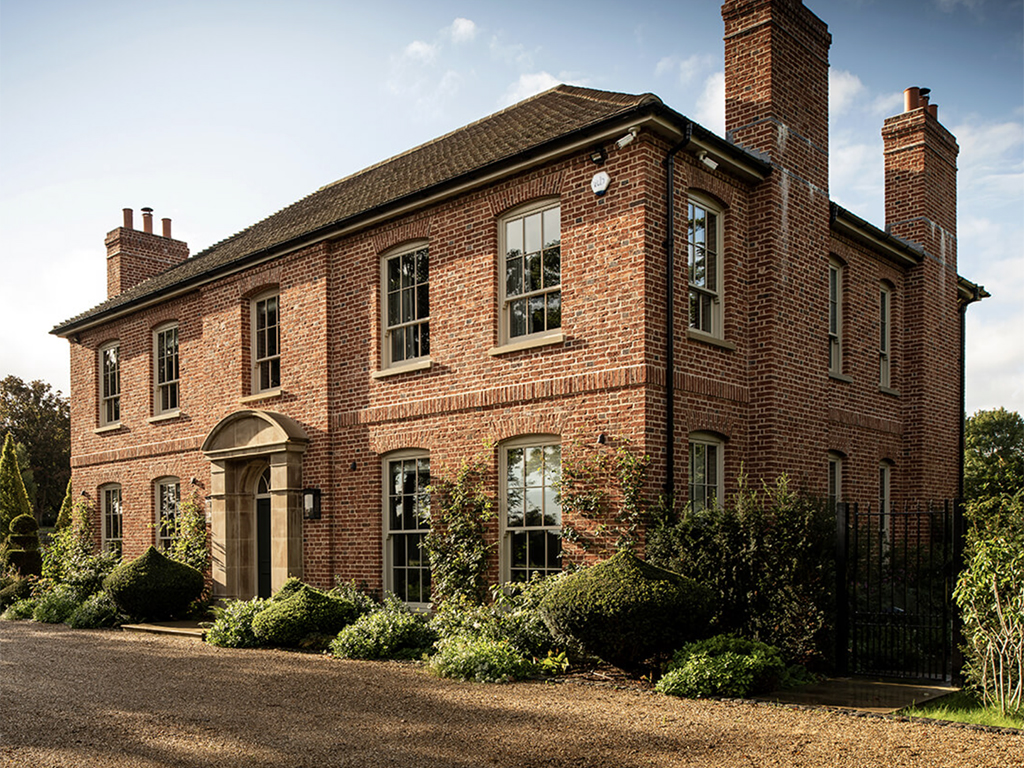 A residential property built using Old Clamp bricks