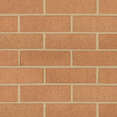 Close up of a wall of Buff Dragwire bricks