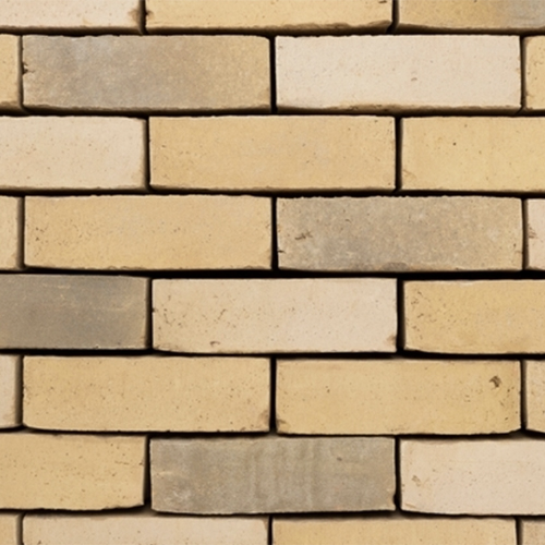 Close up of a wall of Klara bricks