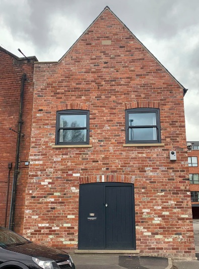 Project house view of reclaimed common blend
