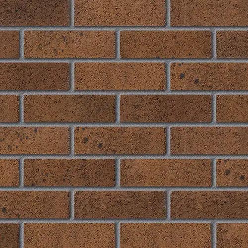 Close up of a wall of Cleeve Cedar bricks