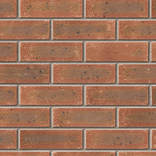 Close up of a wall of Balmoral bricks