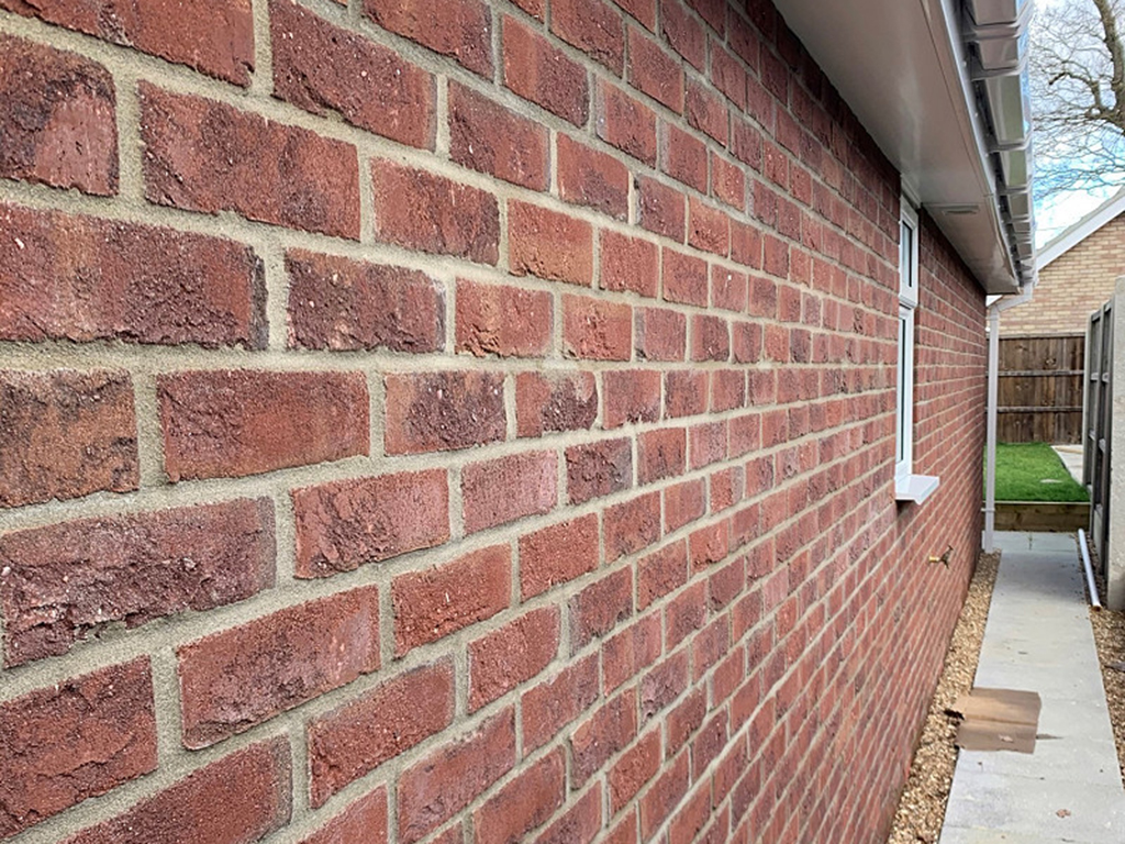 Detailed Alton Red Multi brickwork