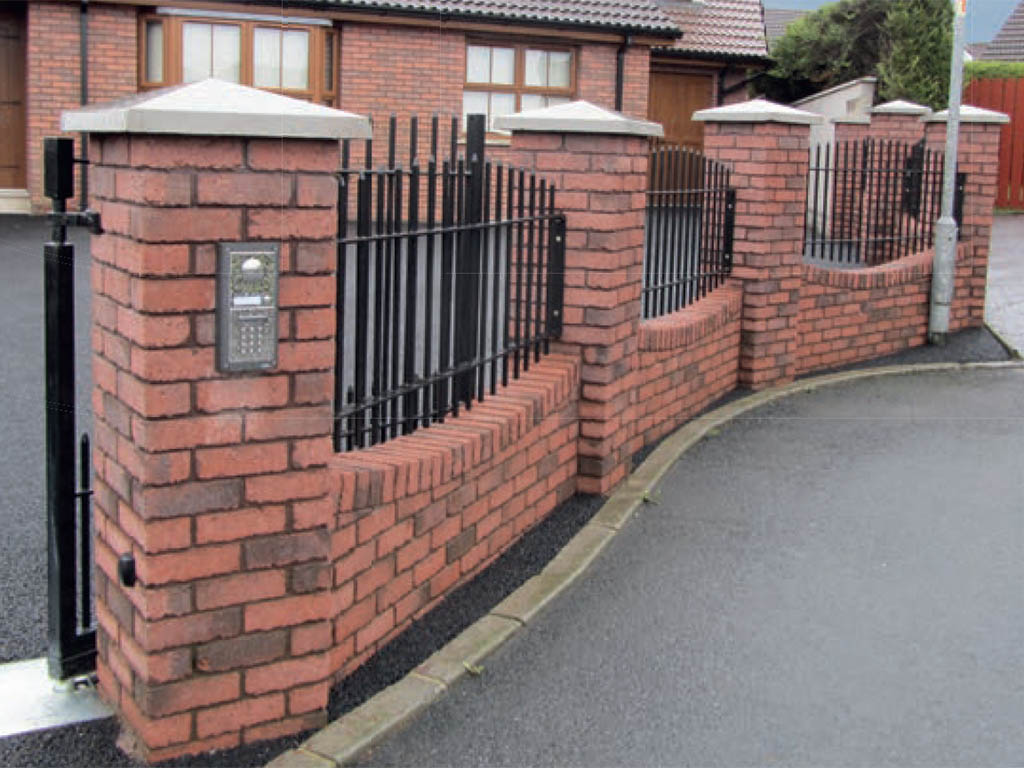 A Clifton Ruby brick wall