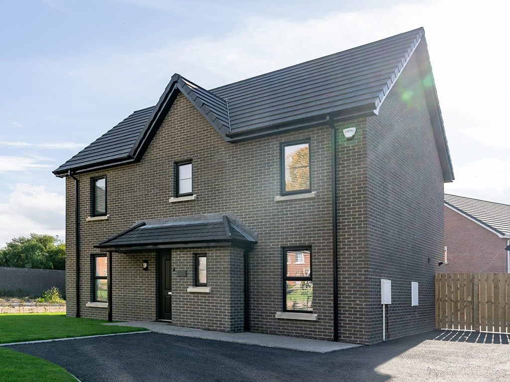 A Lansdowne Charcoal brick house