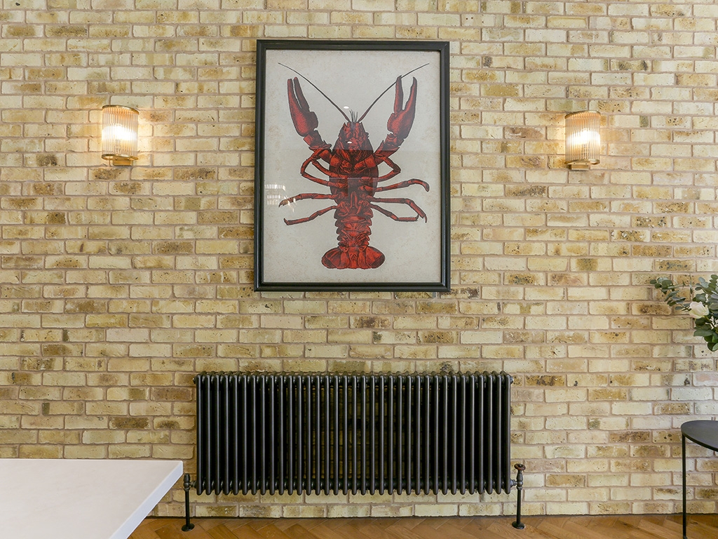 An Original London Stock feature wall