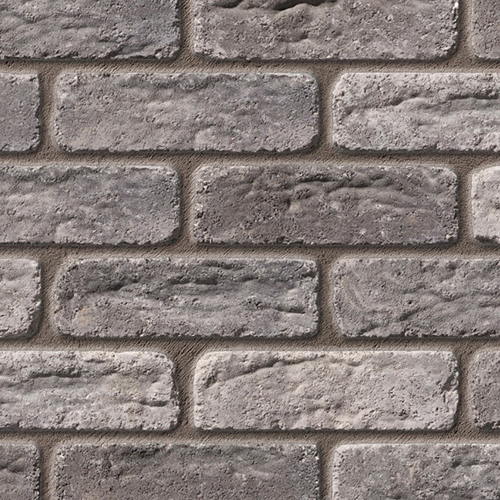 Close up of a wall of Hadleigh Blue bricks