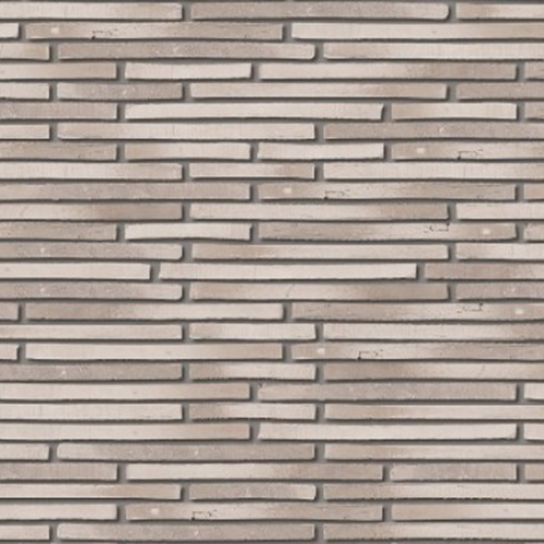 Close up of a wall of Cavendish bricks