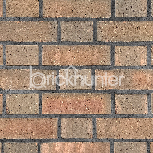 Close up of a wall of Hanchurch Mix bricks