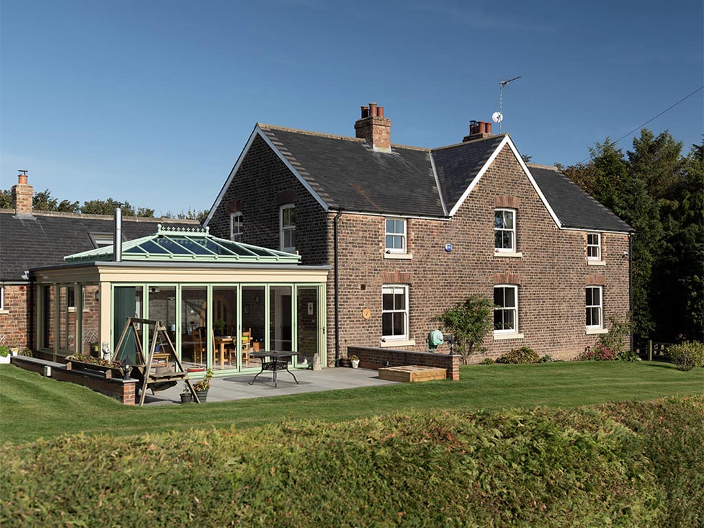 A house built using Laddus bricks