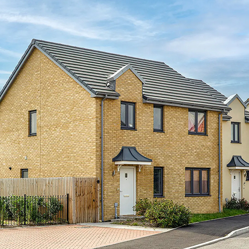 A residential property built using Shandon Antique bricks