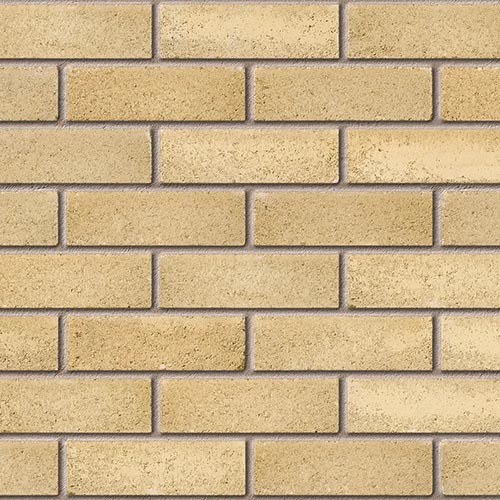 Close up of a wall of Woolwich Stock bricks