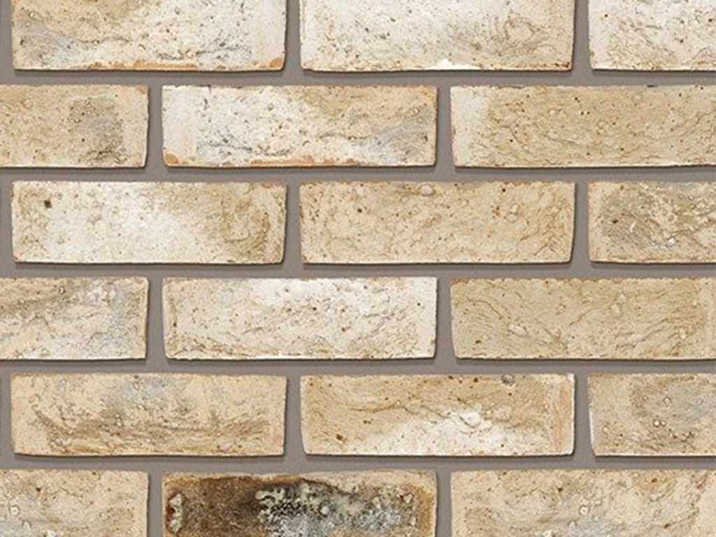 A wall of Marziale bricks