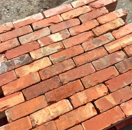 view of Diagonal panel of reclaimed Worcester